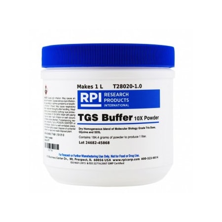 Rpi TRIS-Glycine-SDS Buffer, 10X Powder, 1 L T28020-1.0